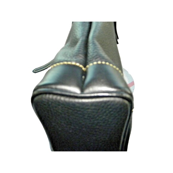 Dooney & Bourke Black Pebble Grain Leather Large Crossbody Shoulder Bag Purse - Picture 5 of 11